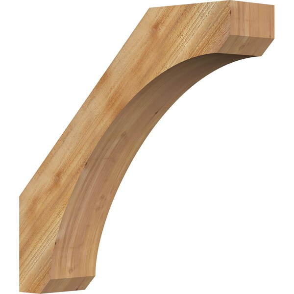 Ekena Millwork 6"W x 26"D x 26"H Legacy Rough Sawn Knee Brace, Western Red Cedar BRC06X26X26LEC00RWR - main